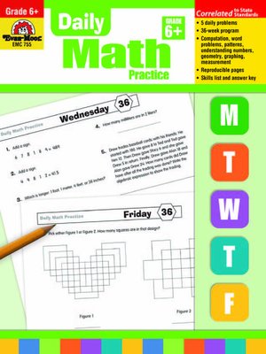cover image of Daily Math Practice